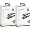 Дата кабель USB-C to USB-C 1.2m 3A nylon C1-03 black Acefast (AFC1-03B) изображение 4