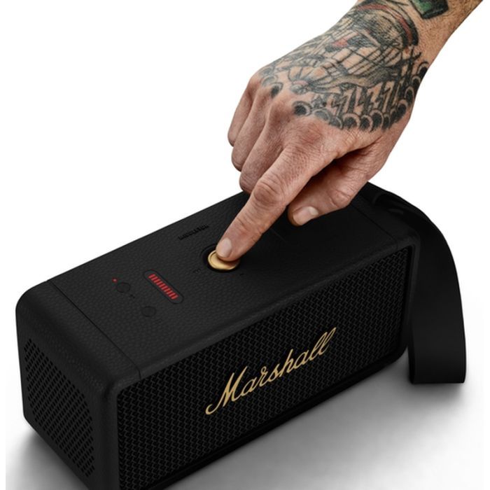 Акустична система Marshall Middleton Black and Brass (1006034) зображення 11