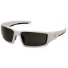 Солнцезащитные очки Venture Gear Pagosa White Anti-Fog Серо-зелёные в белой оправе (VG-PAGW-GR1)