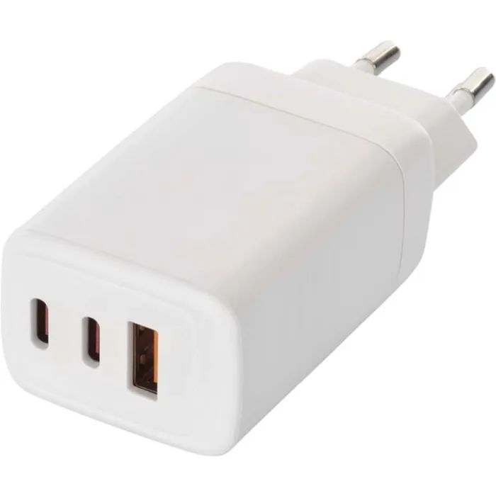 Зарядное устройство EMOS V05G65 1xUSB-A + 2xUSB-C PD65W GaN (V05G65) изображение 2