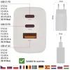 Зарядное устройство EMOS V05G65 1xUSB-A + 2xUSB-C PD65W GaN (V05G65) изображение 5