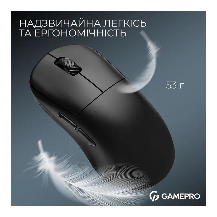 Мышка GamePro Asgard Loki Wireless/USB Black (GM022B) изображение 6