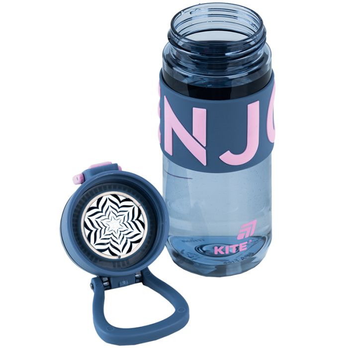 Бутылка для воды Kite 550 мл сіро-рожева (K25-1232-2) изображение 4