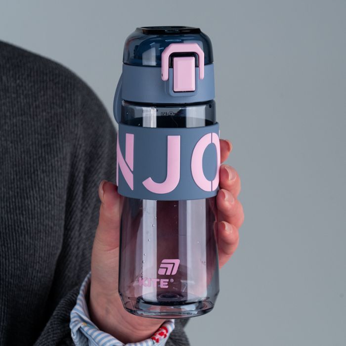 Бутылка для воды Kite 550 мл сіро-рожева (K25-1232-2) изображение 5