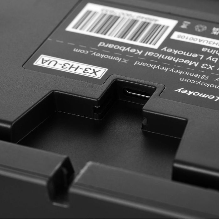Клавіатура Lemokey Keychron X3 Brown RGB USB Black (X3-H3-UA) зображення 12