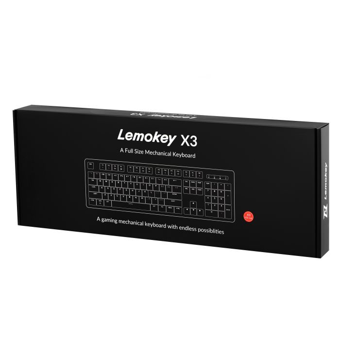 Клавіатура Lemokey Keychron X3 Brown RGB USB Black (X3-H3-UA) зображення 14