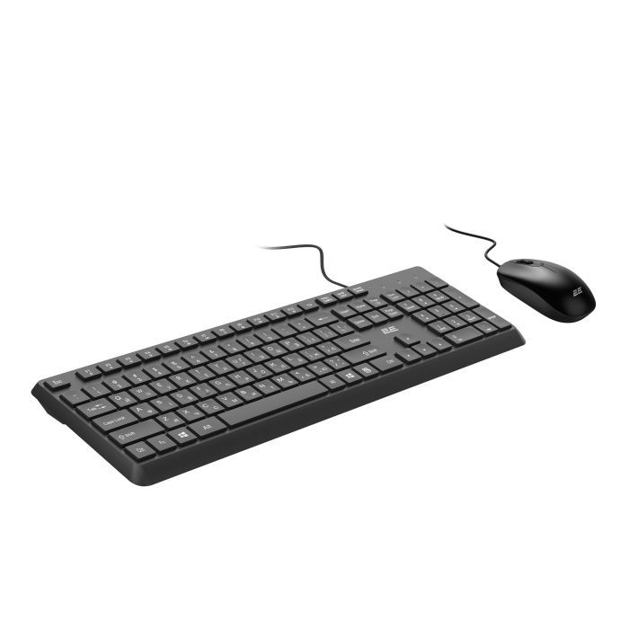 Комплект 2E MK405 USB UA Black (2E-MK405UBK) изображение 6