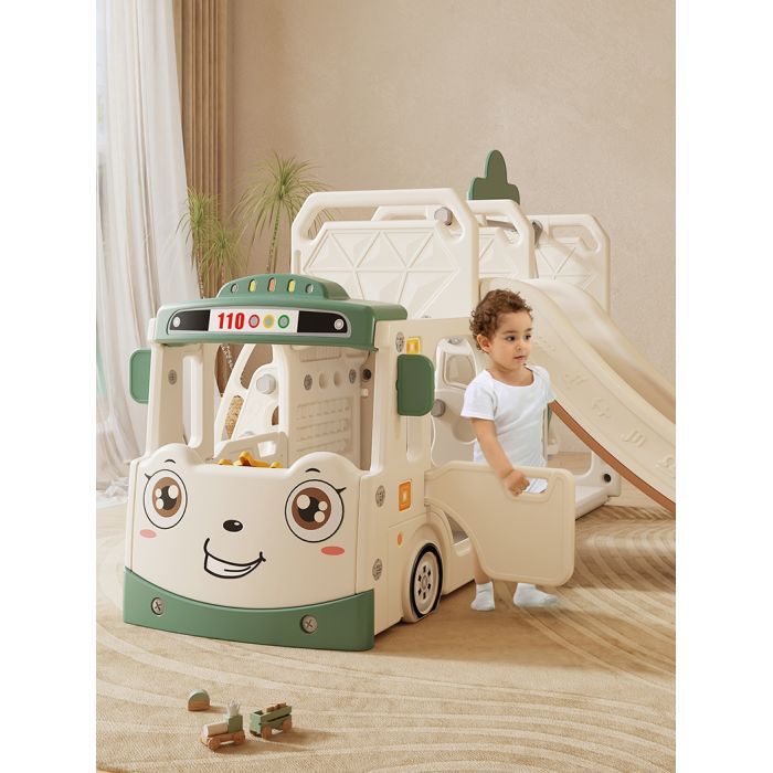 Ігровий майданчик Mealux Amber (KD-B010 White / Green) зображення 3