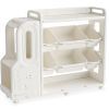Детский стеллаж Mealux Sheriff White (KD-E141 White)