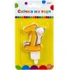 Свічка Maxi Llama "1" висотою 7,62 см (MX622068-1)