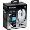 Мышка Defender Dila MM-282 Wireless White/Blue (52282) изображение 4