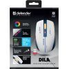 Мышка Defender Dila MM-282 Wireless White/Blue (52282) изображение 8