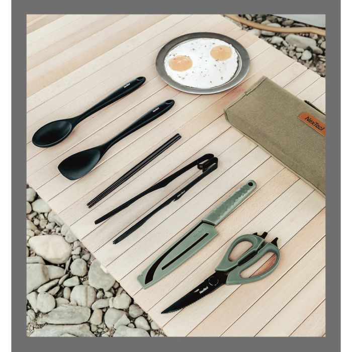 Набор туристической посуды NexTool Outdoor Cooking set, 6 предметів (NE20325) изображение 10