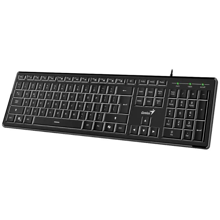 Клавиатура Genius SlimStar 820 USB UA Black (31310055410) изображение 3