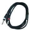 Інсертний кабель RockCable Patch Cable - TRS Jack to 2 x TS Jack (1.5m) (RCL 20922 D4) зображення 2