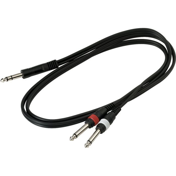 Інсертний кабель RockCable Patch Cable - TRS Jack to 2 x TS Jack (1.5m) (RCL 20922 D4) зображення 3