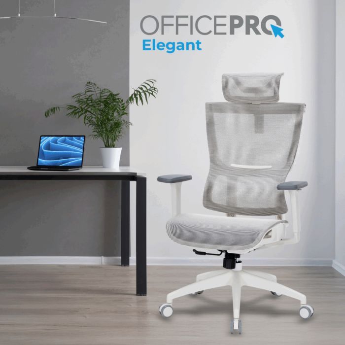 Офисное кресло OfficePro Elegant OC660-W-DG-DG (OC660-W-DG-DG) изображение 2