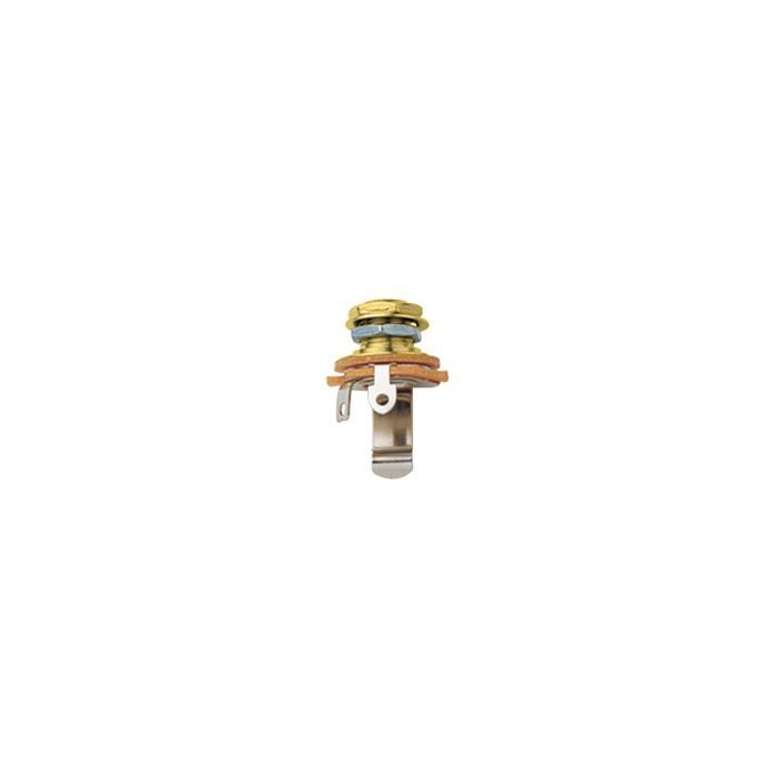 Вихідний роз'єм для гітари Paxphil 1/4 Output Jack (Gold) (JC12/2P) зображення 2