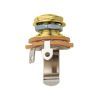 Вихідний роз'єм для гітари Paxphil 1/4 Output Jack (Gold) (JC12/2P) зображення 2