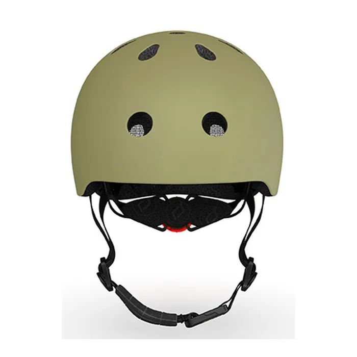 Шлем Scoot&Ride оливковий з ліхтариком 45-51см (SR-181206-OLIVE) изображение 2