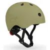 Шлем Scoot&Ride оливковий з ліхтариком 51-53см (SR-190605-OLIVE) изображение 3