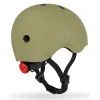 Шлем Scoot&Ride оливковий з ліхтариком 51-53см (SR-190605-OLIVE) изображение 5