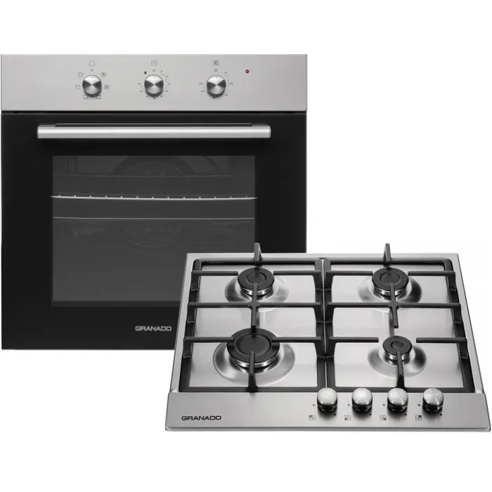 Комплект вбудованої техніки GRANADO GEO 61-0200 inox + GGH 61-104 inox