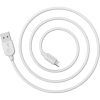 Дата кабель USB 2.0 AM to Lightning 1.0m 2.4A white BOROFONE (6957531089971) зображення 3