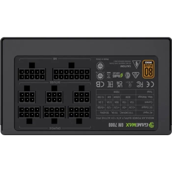 Блок питания Gamemax 700W (GM 700B Fully-modular New) изображение 7