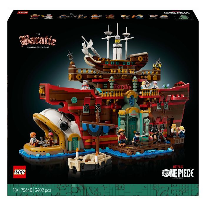 Конструктор LEGO One Piece Плавучий ресторан «Барати» (75640-)