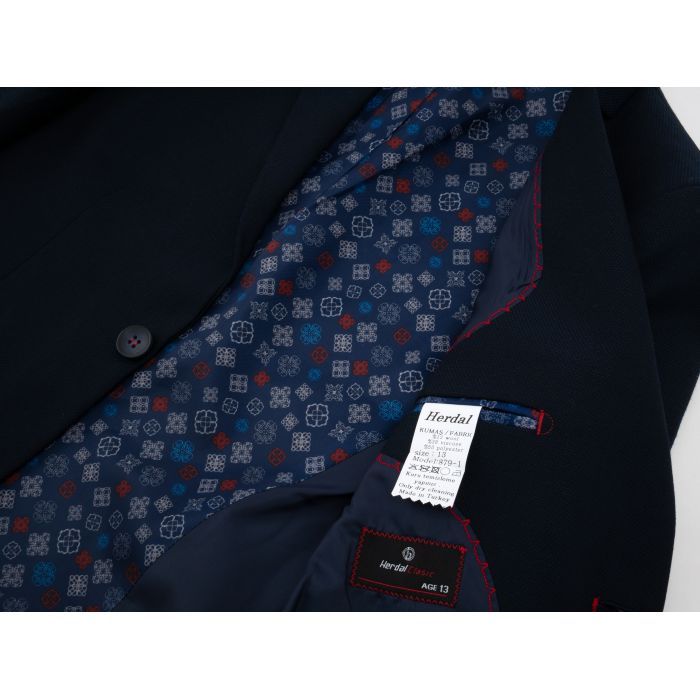 Пиджак детский Herdal школьный (879-1-158B-blue) изображение 4