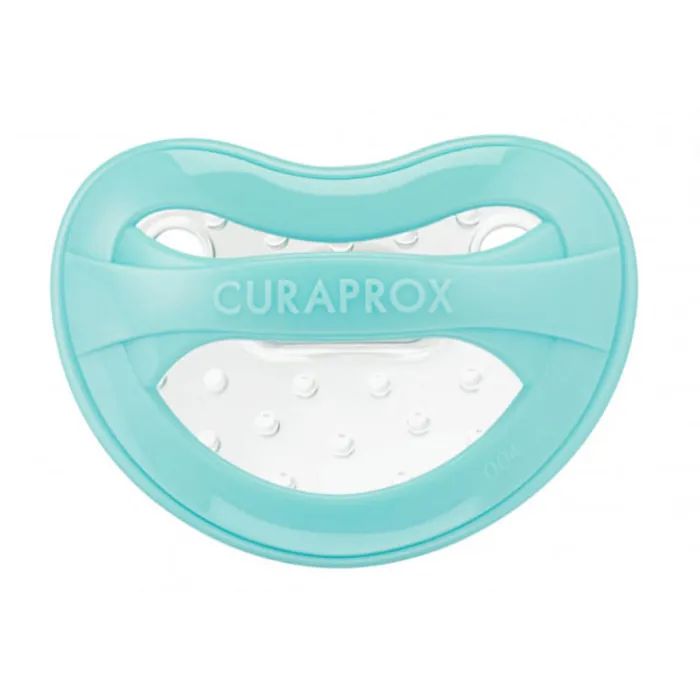 Пустышка Curaprox для дітей віком від 0 до 7 місяців Бірюзова (Babysoother turquoise s0) изображение 4