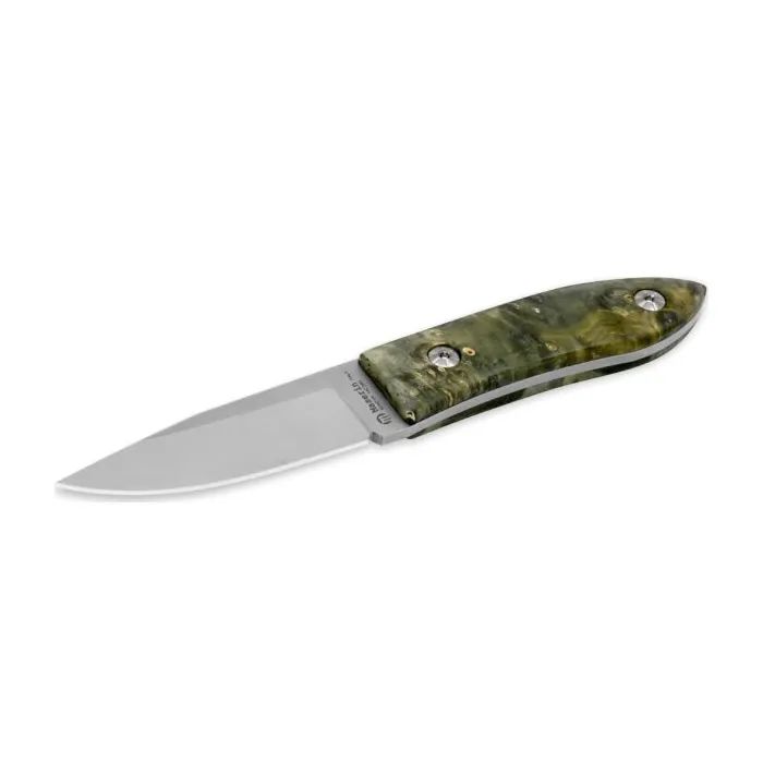 Ніж Maserin AM-22, 14C28N, жовтий буковий кап (923/RA)