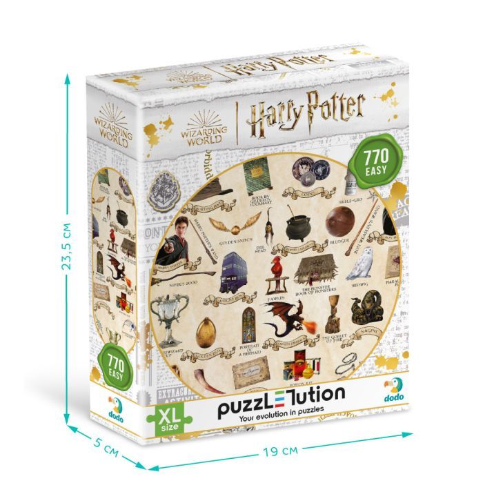 Пазл DoDo Easy-XL «Harry Potter. Посібник для чарівників», 770 елементів (200569) зображення 4
