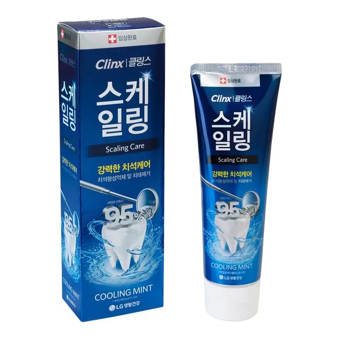 Зубна паста LG Perioe Clinx Cooling Mint Toothpaste 120 г (8801051072839)
