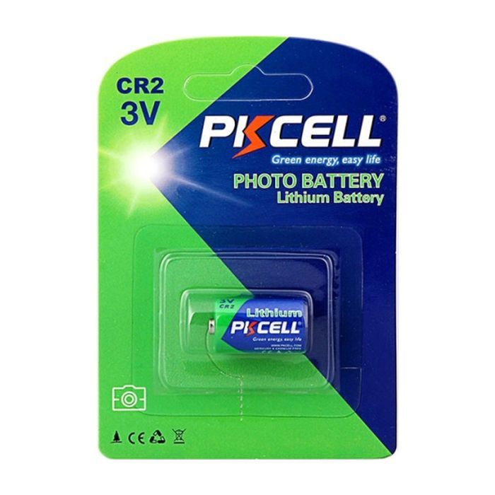 Батарейка CR2 3V 850mAh Lithium PkCell (CR2-1B)