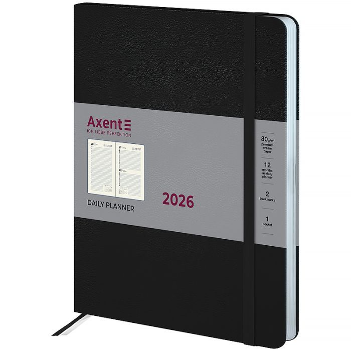 Еженедельник Axent датированный 2026 Grand Strong, 195х255, синий (8830-26-02-A) > цены в Киеве и Украине Еженедельник Axent датированный 2026 Grand Strong, 195х255, синий (8830-26-02-A)