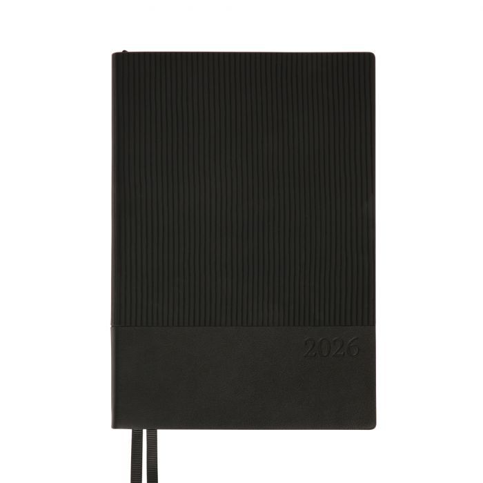 Тижневик Leo planner А5 датований 2026 "Velvet", м‘який, темно-зелений, 368 сторінок (252637)