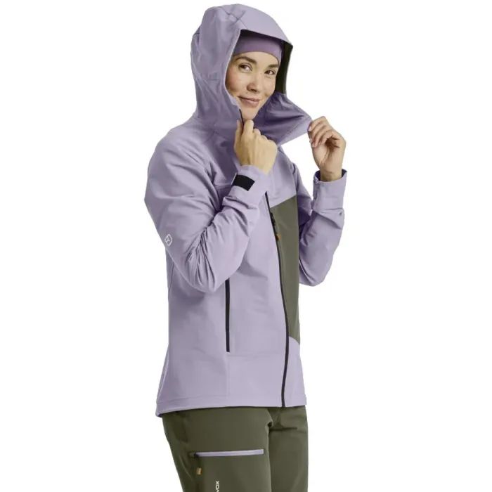 Куртка Ortovox Seceda Softshell Jacket Wmn lush lavender - M - фіолетовий (025.001.1199)