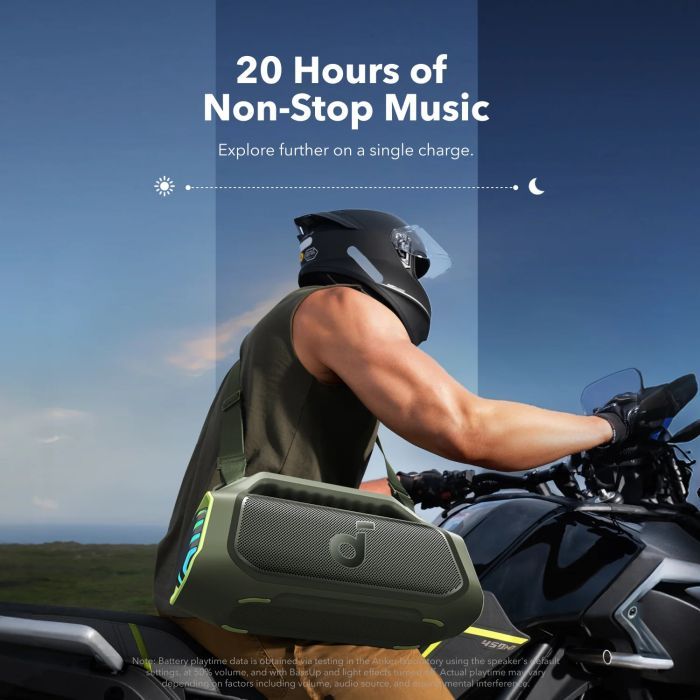 Акустична система Anker SoundСore Boom 2 Plus Green (A3134061) зображення 5