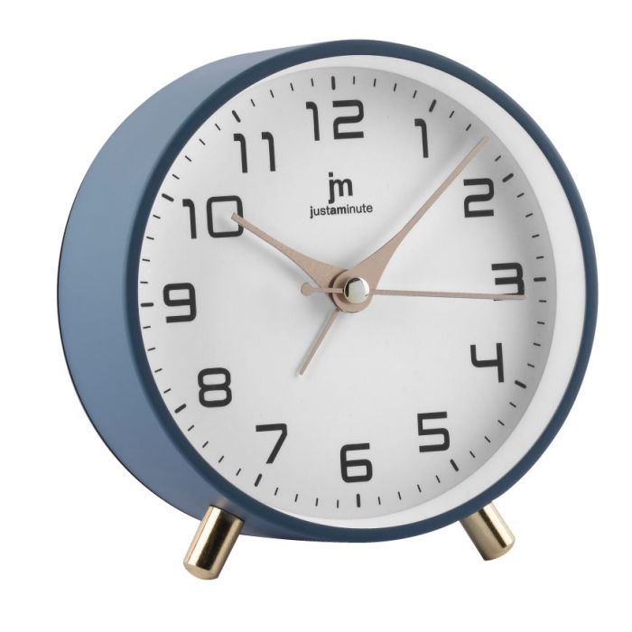 Настольные часы Lowell будильник, синій (JA7100A)