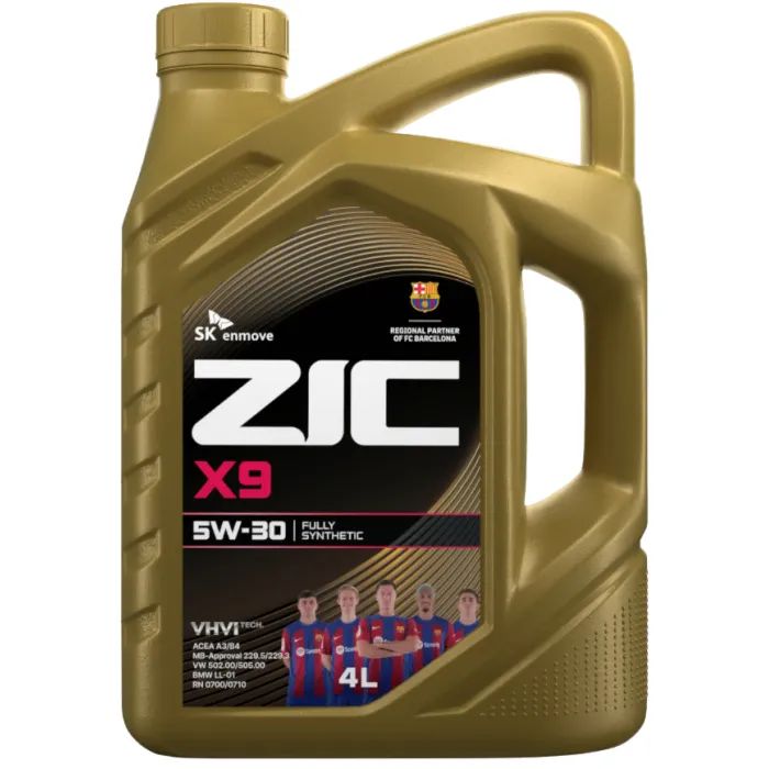 Моторное масло ZIC 5W-30 X9 4л (162614)