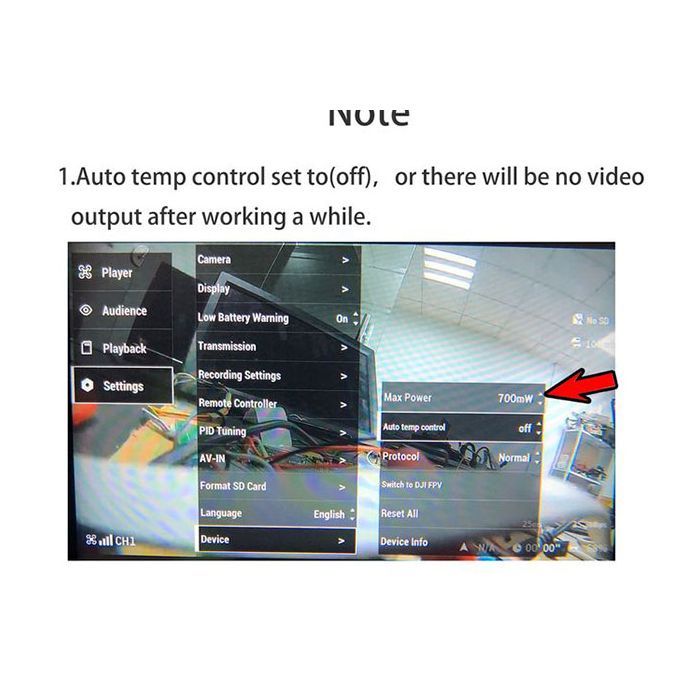 Монитор FPV Hawkeye DJI HDMI box (HHB12) изображение 7