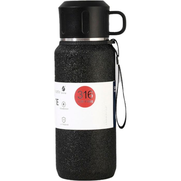 Термос Merlion Term 1 л, чорний (Term-1000Black)