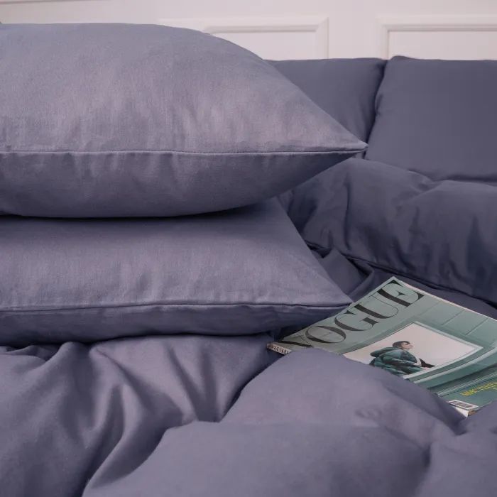 Постельное белье MirSon 001 Ash grey Фланель 143х210 Полуторный (2200009648199) изображение 3