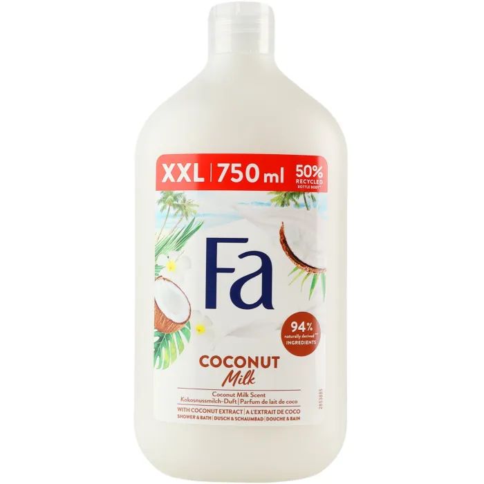 Гель для душа Fa Coconut Milk 750 мл (5201143734639)