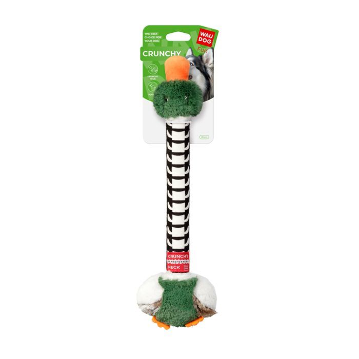 Игрушка для собак WAUDOG Fun Crunchy Качка 38 см (6218)