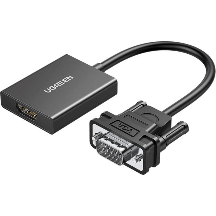 Переходник VGA M to HDMI F CM513 black UGREEN (50945)