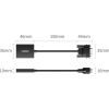 Переходник VGA M to HDMI F CM513 black UGREEN (50945) изображение 2