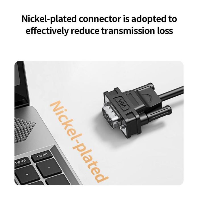 Переходник VGA M to HDMI F CM513 black UGREEN (50945) изображение 7